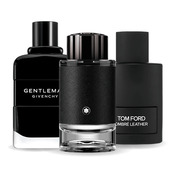 Zestaw 3 perfumy Tom Ford Ombre Leather,  Givenchy Gentleman, Montblanc Explorer 100ml Eau de Parfum