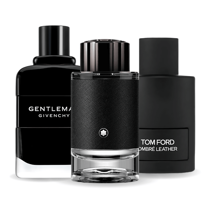 Zestaw 3 perfumy Tom Ford Ombre Leather,  Givenchy Gentleman, Montblanc Explorer 100ml Eau de Parfum